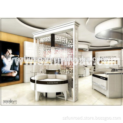Fashion Design Retail Store Furniture Jewelry Display Cabinet
